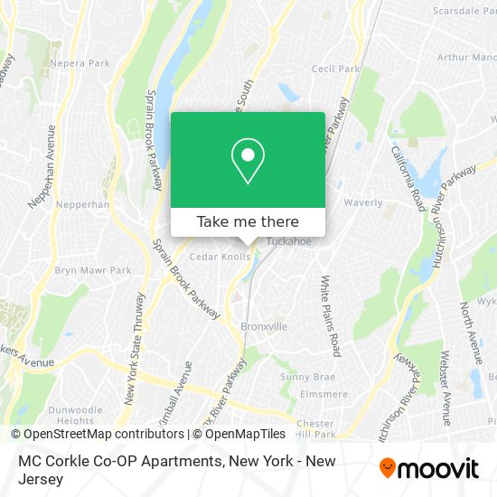 MC Corkle Co-OP Apartments map