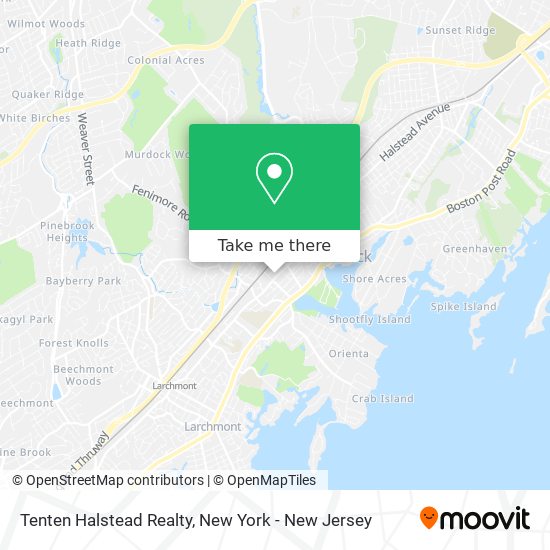 Tenten Halstead Realty map