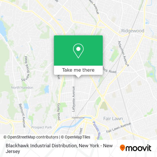 Blackhawk Industrial Distribution map