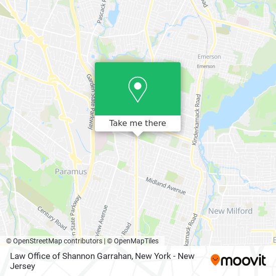 Law Office of Shannon Garrahan map