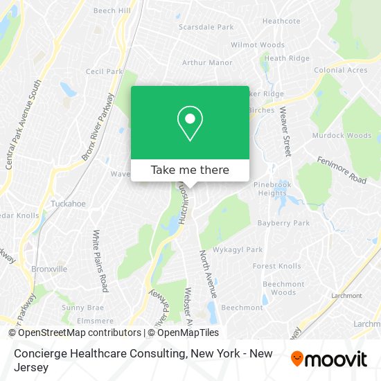 Mapa de Concierge Healthcare Consulting