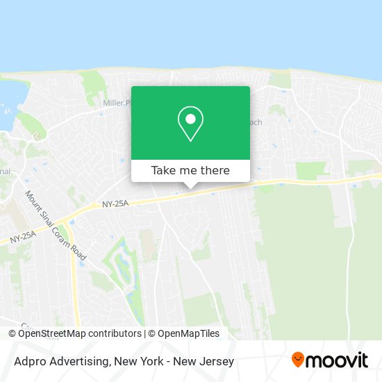 Mapa de Adpro Advertising