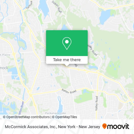 Mapa de McCormick Associates, Inc.