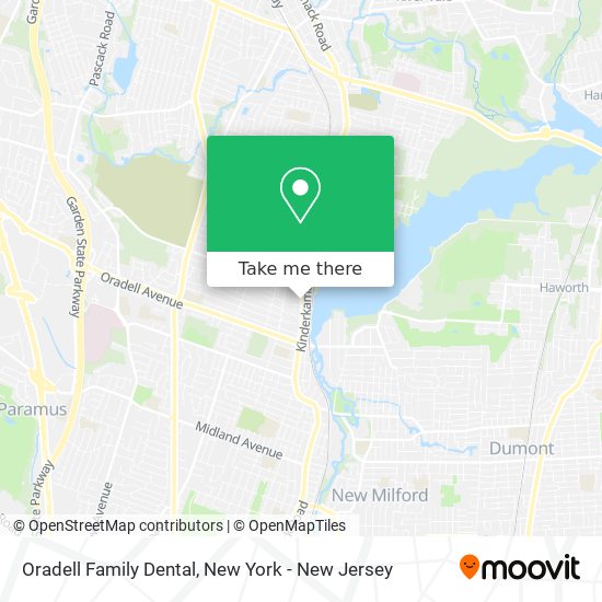Mapa de Oradell Family Dental