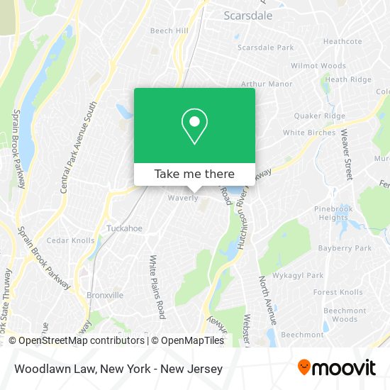 Woodlawn Law map