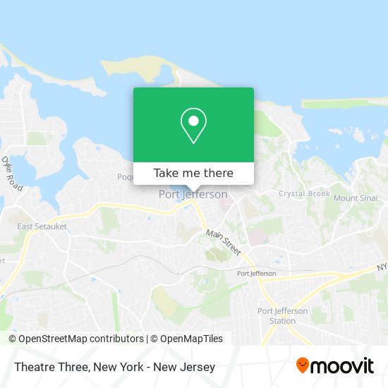 Theatre Three map