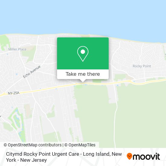 Citymd Rocky Point Urgent Care - Long Island map