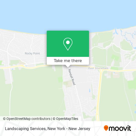 Landscaping Services map