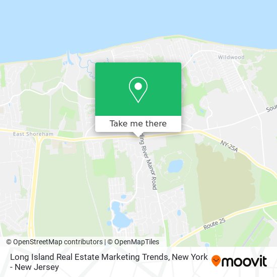 Mapa de Long Island Real Estate Marketing Trends