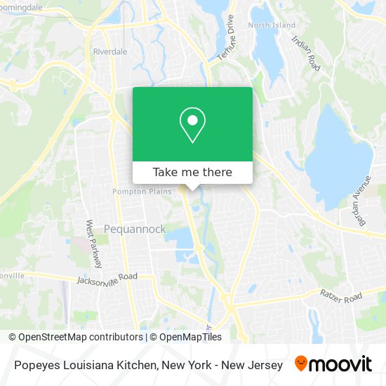 Popeyes Louisiana Kitchen map