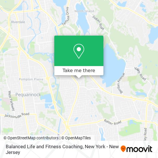 Balanced Life and Fitness Coaching map