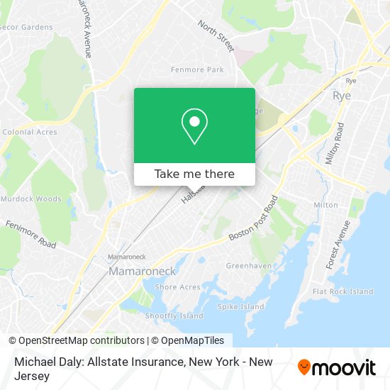 Mapa de Michael Daly: Allstate Insurance