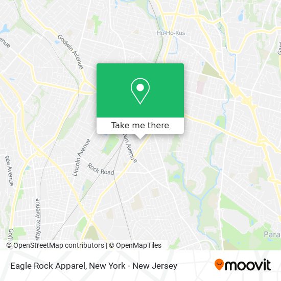 Eagle Rock Apparel map