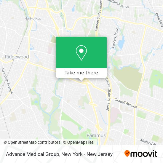 Advance Medical Group map