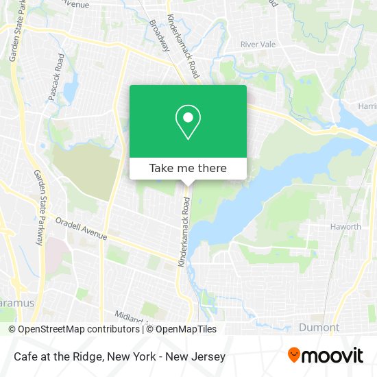 Mapa de Cafe at the Ridge