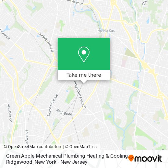 Mapa de Green Apple Mechanical Plumbing Heating & Cooling Ridgewood