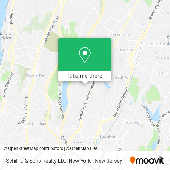 Mapa de Schiliro & Sons Realty LLC