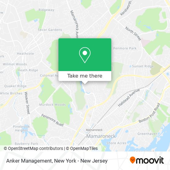 Anker Management map