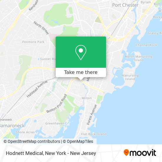 Mapa de Hodnett Medical