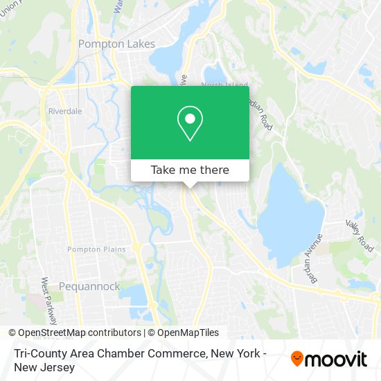 Mapa de Tri-County Area Chamber Commerce