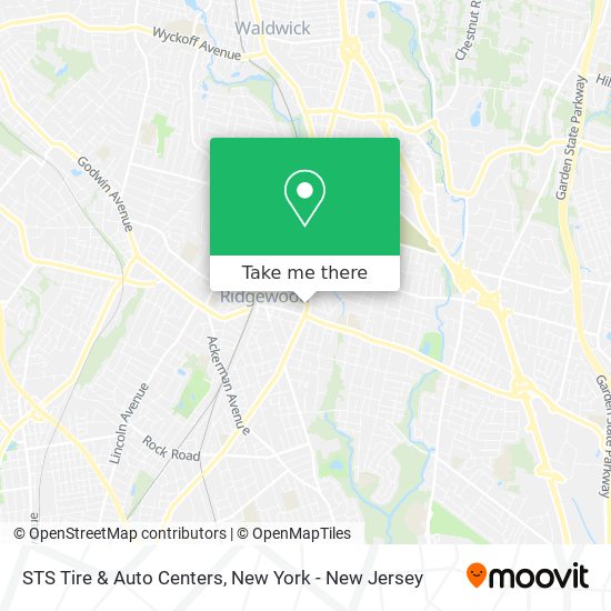 Mapa de STS Tire & Auto Centers