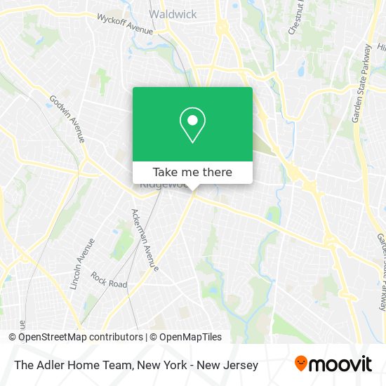 The Adler Home Team map