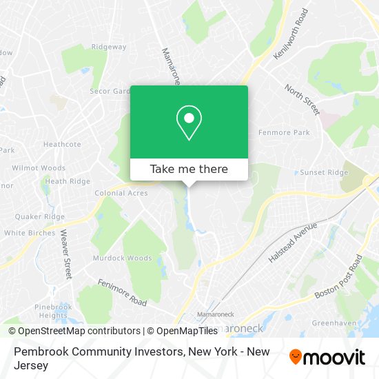 Pembrook Community Investors map