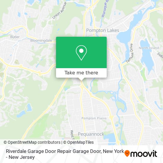 Mapa de Riverdale Garage Door Repair Garage Door