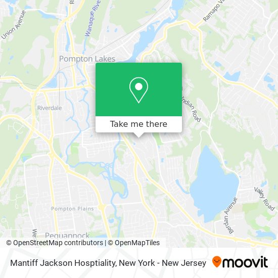 Mantiff Jackson Hosptiality map