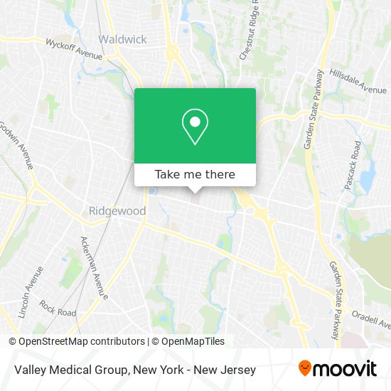 Valley Medical Group map