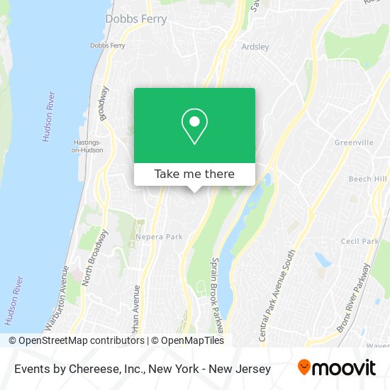 Events by Chereese, Inc. map