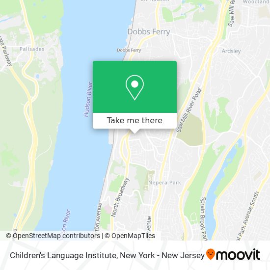 Children's Language Institute map