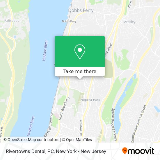 Rivertowns Dental, PC map