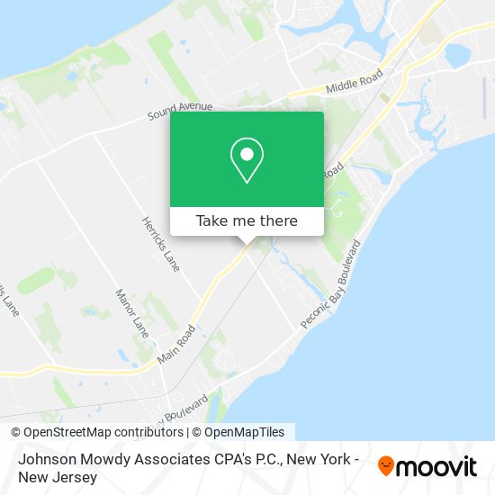 Johnson Mowdy Associates CPA's P.C. map
