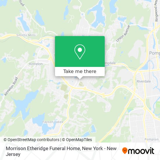 Morrison Etheridge Funeral Home map