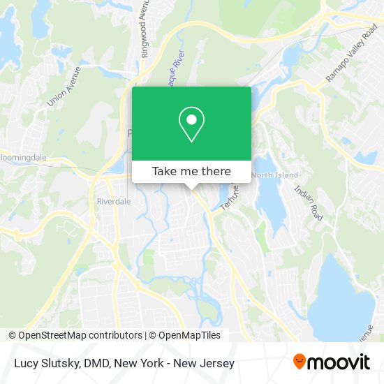 Lucy Slutsky, DMD map