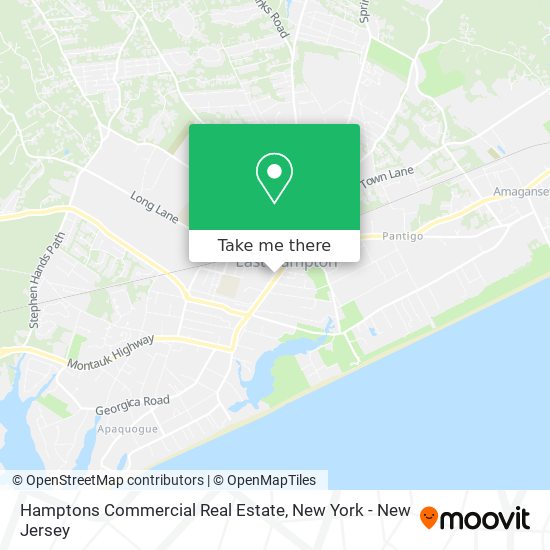 Mapa de Hamptons Commercial Real Estate