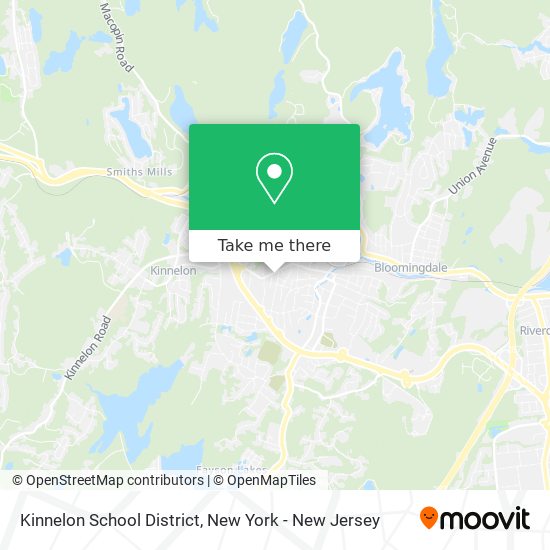 Mapa de Kinnelon School District