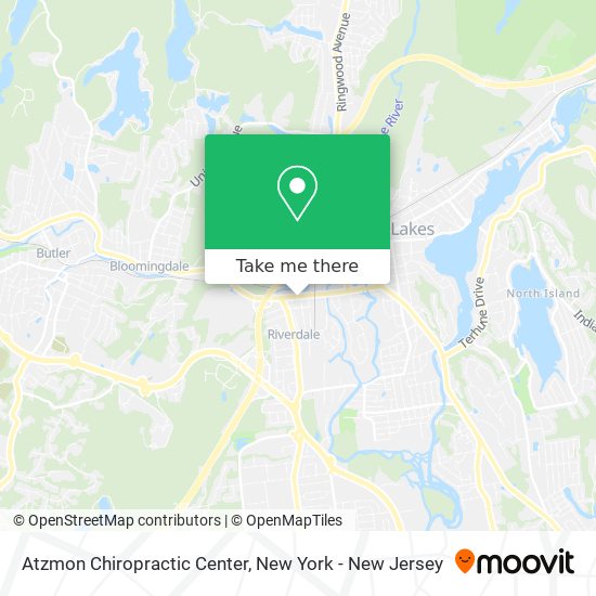 Atzmon Chiropractic Center map