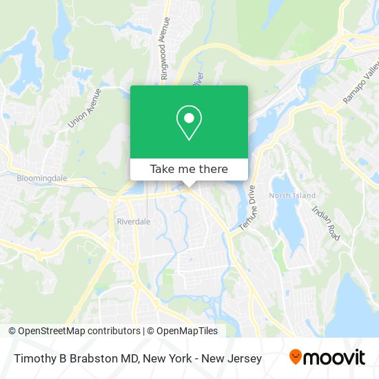 Timothy B Brabston MD map