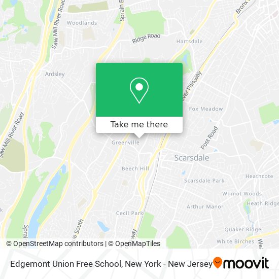 Edgemont Union Free School map