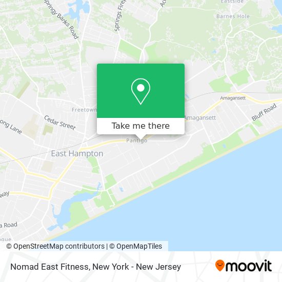 Mapa de Nomad East Fitness