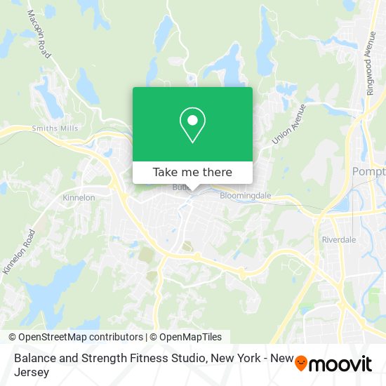 Balance and Strength Fitness Studio map