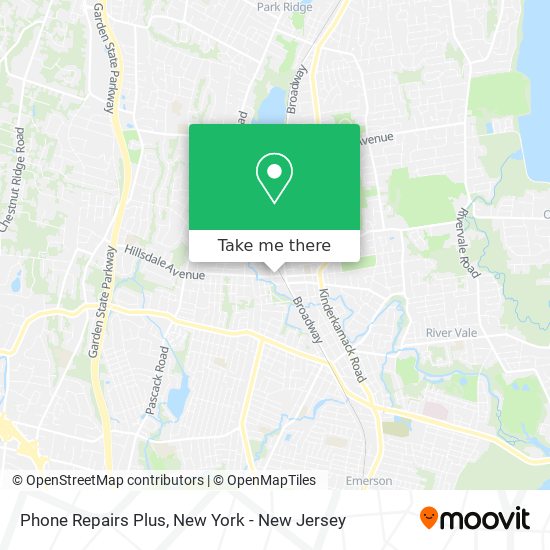 Mapa de Phone Repairs Plus