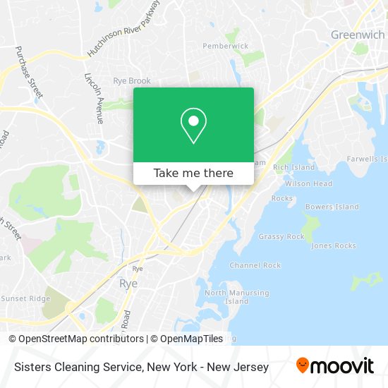 Sisters Cleaning Service map