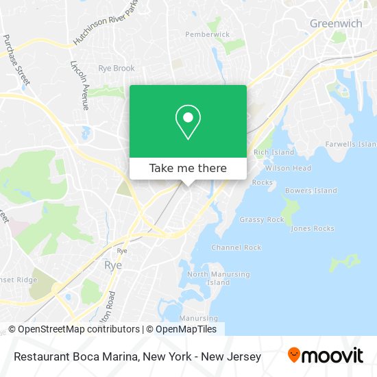 Restaurant Boca Marina map