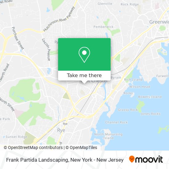 Frank Partida Landscaping map