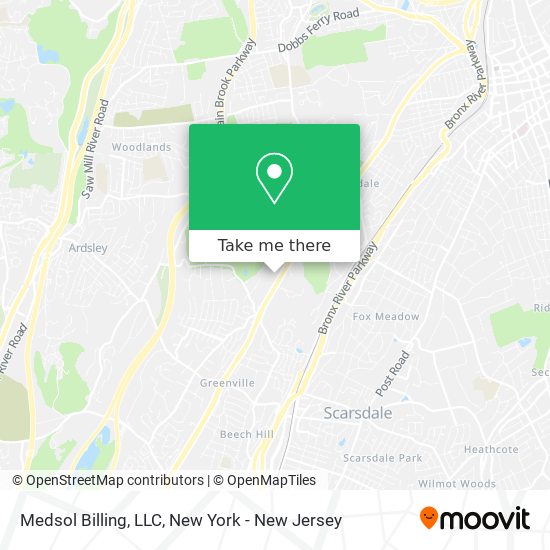 Mapa de Medsol Billing, LLC