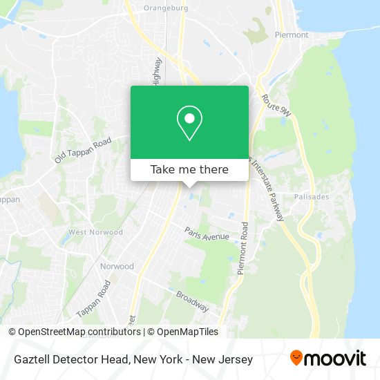 Gaztell Detector Head map