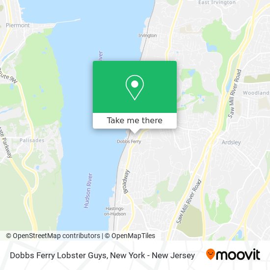 Mapa de Dobbs Ferry Lobster Guys